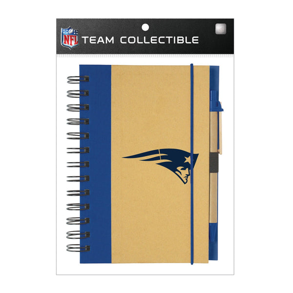 Wholesale New England Patriots NFL / NBP001 - 5 x 7 Eco Notebook