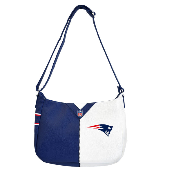 Wholesale New England Patriots Pebble Split Hobo