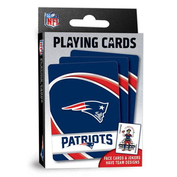 Wholesale New England Patriots Playing Cards - 54 Card Deck