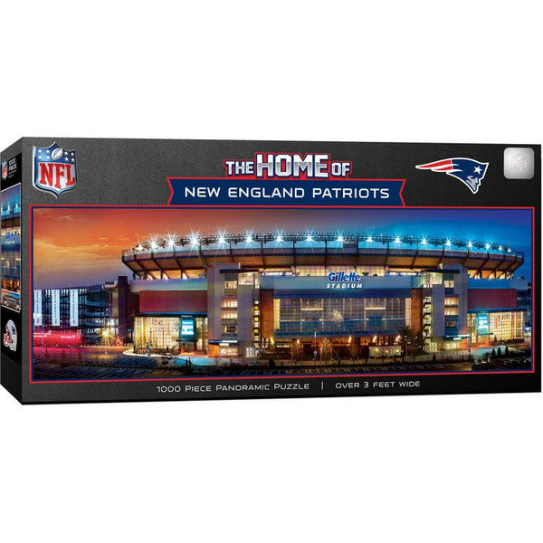 Wholesale New England Patriots - Stadium View 1000 Piece Panoramic Jigsaw Puzzle