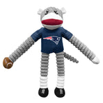 Wholesale New England Patriots Team Sock Monkey Pet Toy