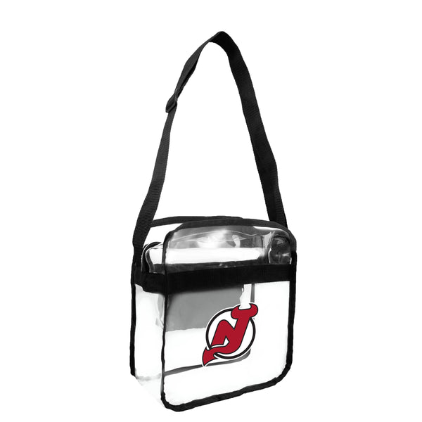 Wholesale New Jersey Devils Clear Carryall Crossbody