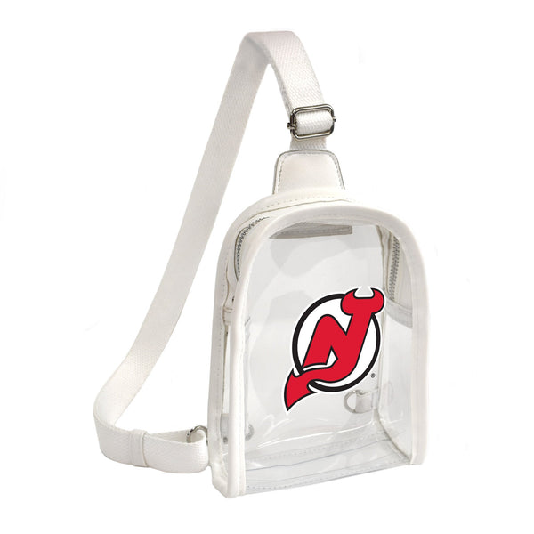 Wholesale New Jersey Devils Clear Mini Sling