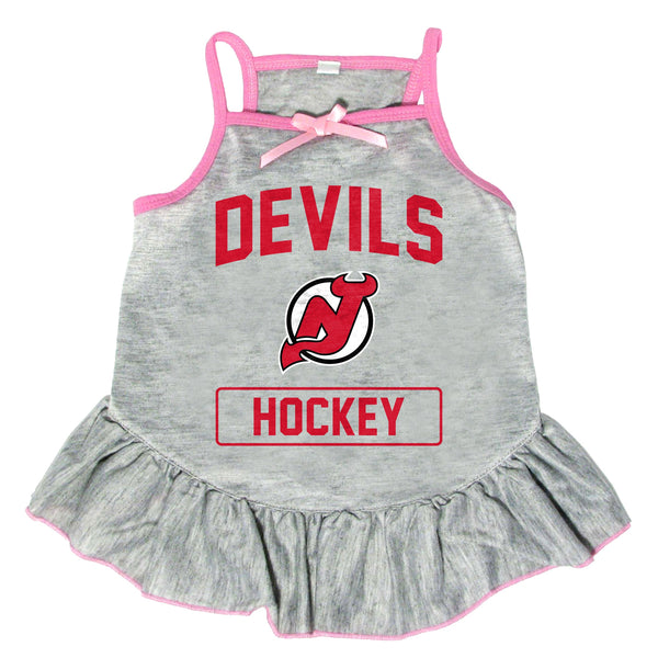 Wholesale New Jersey Devils Pet Dress Grey Type - Assorted Sizes