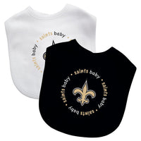 Wholesale New Orleans Saints - Baby Bibs 2-Pack