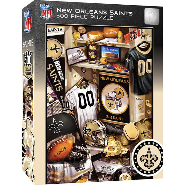 Wholesale New Orleans Saints - Locker Room 500 Piece Jigsaw Puzzle