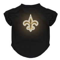 Wholesale New Orleans Saints Neon Pet T-Shirt