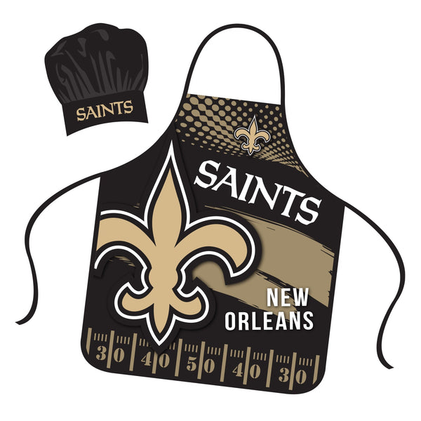 Wholesale New Orleans Saints NFL / APR001 - Aprons Chef Hats