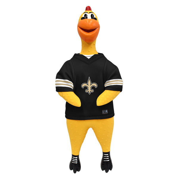 Wholesale New Orleans Saints Team Rubber Chicken Toy