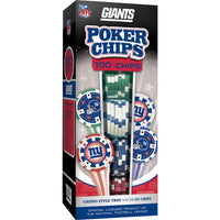 Wholesale New York Giants 100 Piece Poker Chips