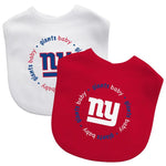 Wholesale New York Giants - Baby Bibs 2-Pack