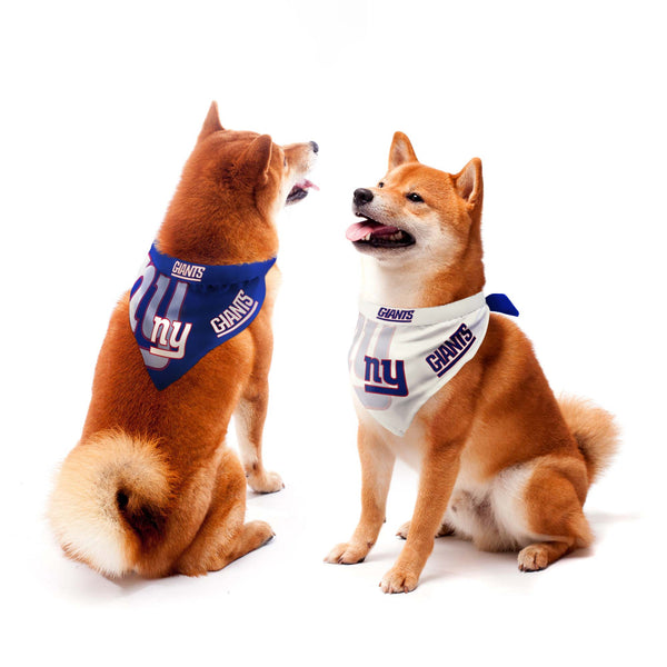 Wholesale New York Giants Home and Away Pet Bandana Set