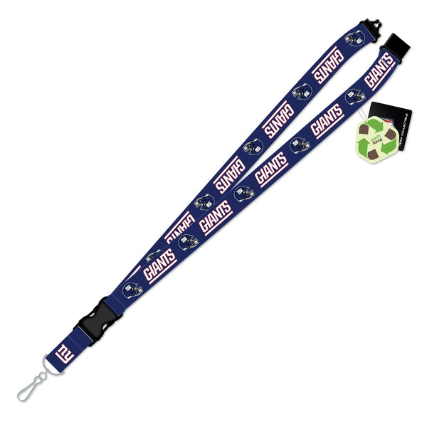 Wholesale New York Giants NFL / LYD007 - Logo Lanyards Silkscreened