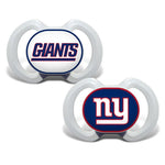 Wholesale New York Giants - Pacifier 2-Pack