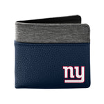 Wholesale New York Giants Pebble BiFold Wallet NAVY