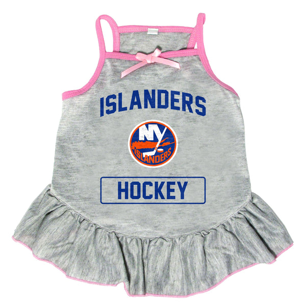 Wholesale New York Islanders Pet Dress Grey Type- Assorted Sizes