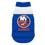 Wholesale New York Islanders Pet Parka Puff Vest