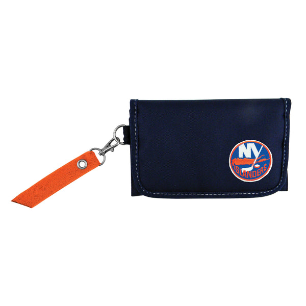 Wholesale New York Islanders Ribbon Organizer Wallet Orange