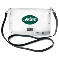 Wholesale New York Jets Clear Envelope Purse