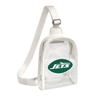 Wholesale New York Jets Clear Mini Sling