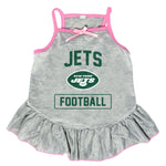 Wholesale New York Jets Pet Dress Grey Type - Assorted Sizes