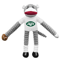 Wholesale New York Jets Team Sock Monkey Pet Toy