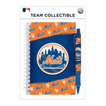 Wholesale New York Mets MLB / NBP008-KT - 5x7Notebook Pen Sets /