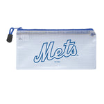 Wholesale New York Mets MLB / PBG002 - Clear Zippered Bags