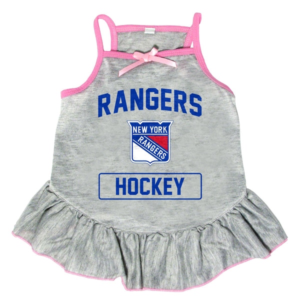 Wholesale New York Rangers Pet Dress Grey Type- Assorted Sizes
