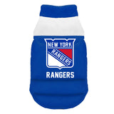 Wholesale New York Rangers Pet Parka Puff Vest