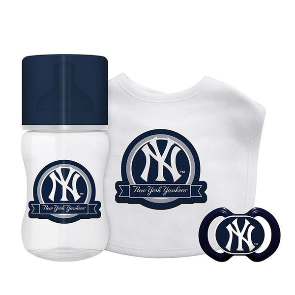 Wholesale New York Yankees - 3-Piece Baby Gift Set