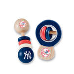 Wholesale New York Yankees - Baby Rattles 2-Pack