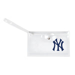 Wholesale New York Yankees Clear Ticket Wristlet