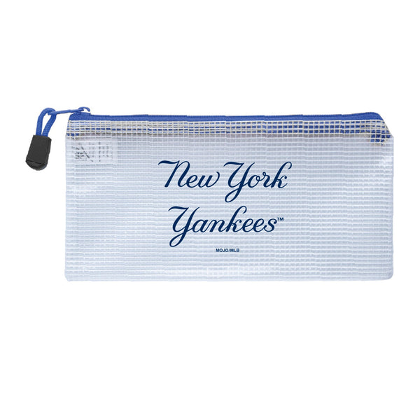 Wholesale New York Yankees MLB / PBG002 - Clear Zippered Bags