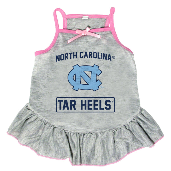Wholesale North Carolina Tar Heels Pet Dress Grey Type - Assorted Sizes