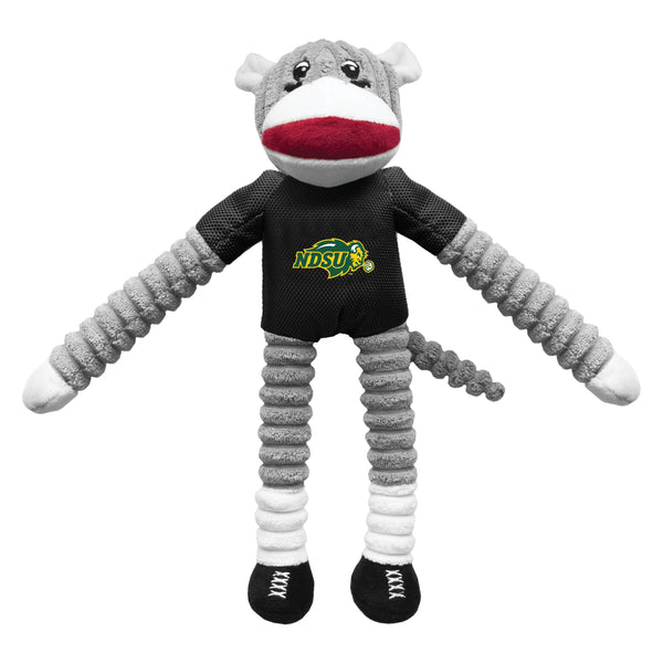 Wholesale North Dakota State Bison Team Sock Monkey Pet Toy