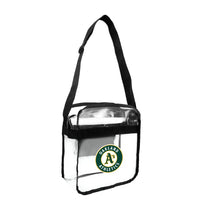 Wholesale Oakland Athletics Clear Carryall Crossbody