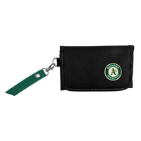 Wholesale Oakland Athletics Ribbon Organizer Wallet Dark Green