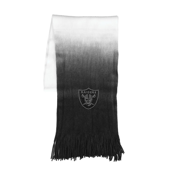 Wholesale Oakland Raiders Dip Dye Scarf Black