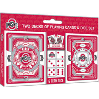 Wholesale Ohio State Buckeyes - 2-Pack Playing Cards & Dice Set