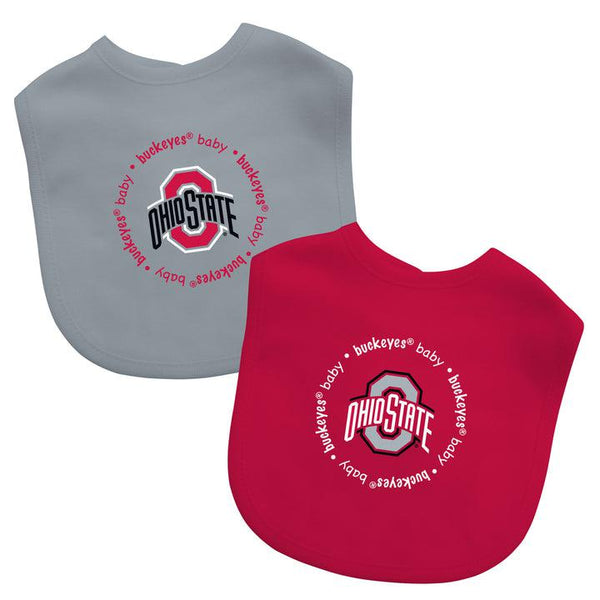 Wholesale Ohio State Buckeyes - Baby Bibs 2-Pack