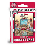 Wholesale Ohio State Buckeyes Fan Deck Playing Cards - 54 Card Deck