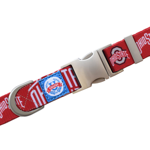 Wholesale Ohio State Buckeyes Premium Pet Collar L