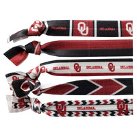 Wholesale Oklahoma Sooners Knotted Hair Tie