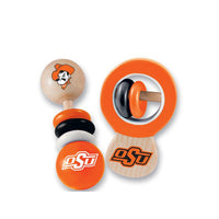 Wholesale Oklahoma State Cowboys - Baby Rattles 2-Pack