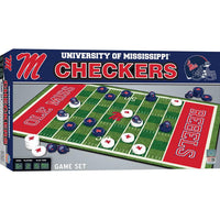 Wholesale Ole Miss Rebels Checkers Board Game