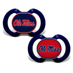 Wholesale Ole Miss Rebels - Pacifier 2-Pack