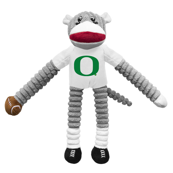 Wholesale Oregon Ducks Team Sock Monkey Pet Toy