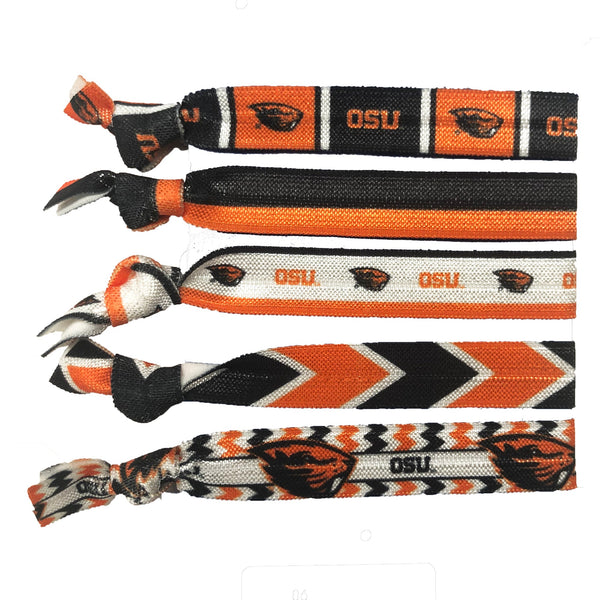 Wholesale Oregon State Beavers Knotted Hair Tie