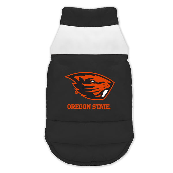 Wholesale Oregon State Beavers Pet Parka Puff Vest